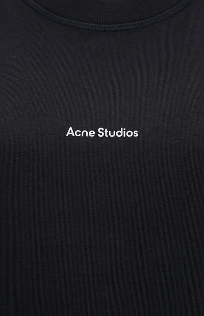 Хлопковая футболка ACNE STUDIOS, арт. AL0135, фото 5