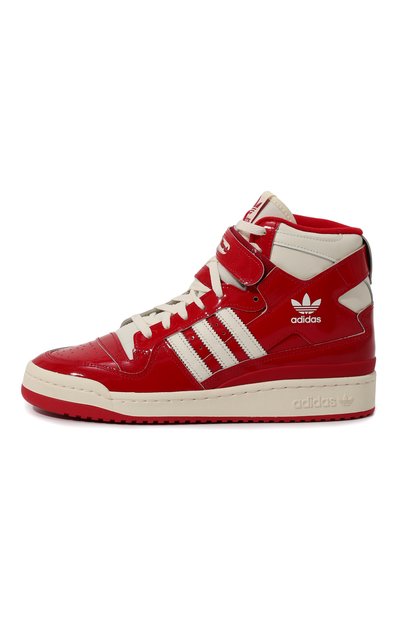 Кожаные кеды forum 84 high red patent ADIDAS ORIGINALS, арт. GY6973, фото 4