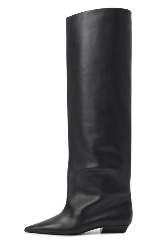 Кожаные ботфорты Jil Sander J15WW0065/P4942 Чёрный  J15WW0065/P4942 Фото 4