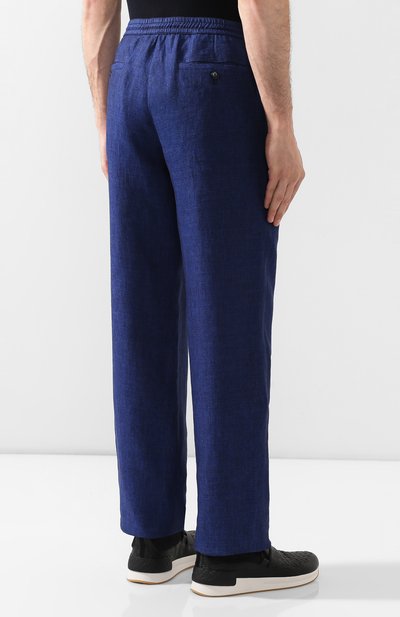 Льняные брюки BRIONI, арт. RPMJ0M/P6114/NEWJAMAICA, фото 4