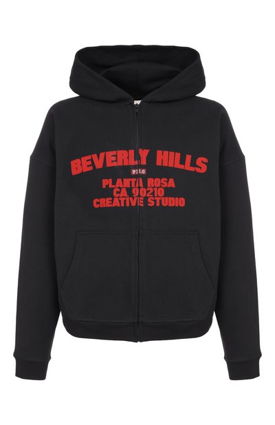 Женский хлопковая толстовка PLANTA ROSA, арт. PR/HZ013/CLARITY/350VELVET