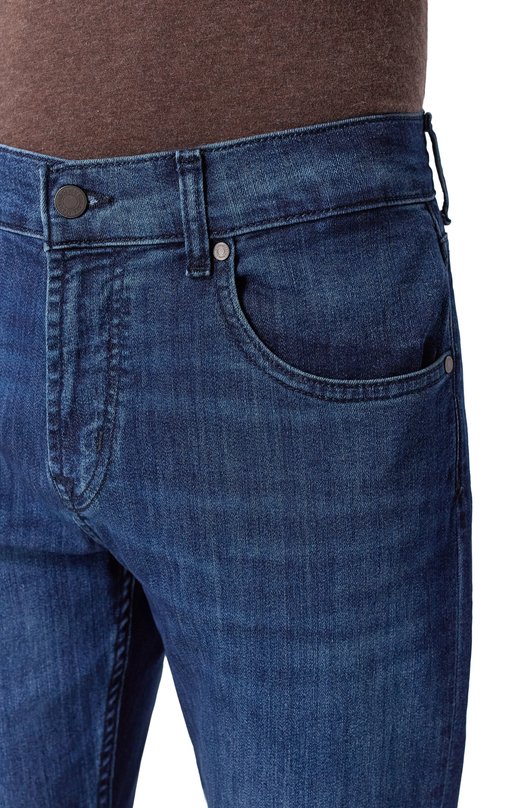 Джинсы Straight 7 For All Mankind 7TE7083L Синий  7TE7083L Фото 5