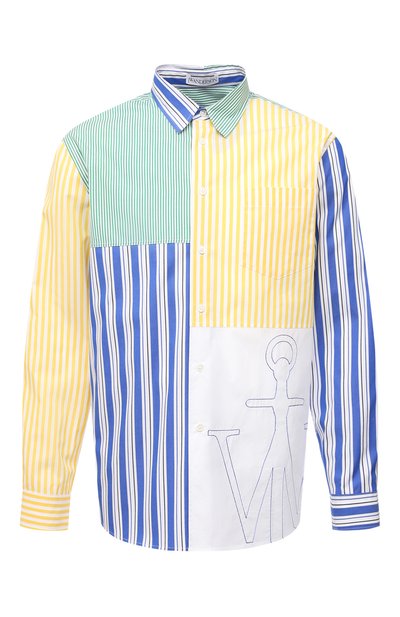 Хлопковая рубашка JW ANDERSON, арт. SH0162 PG0784, фото 1