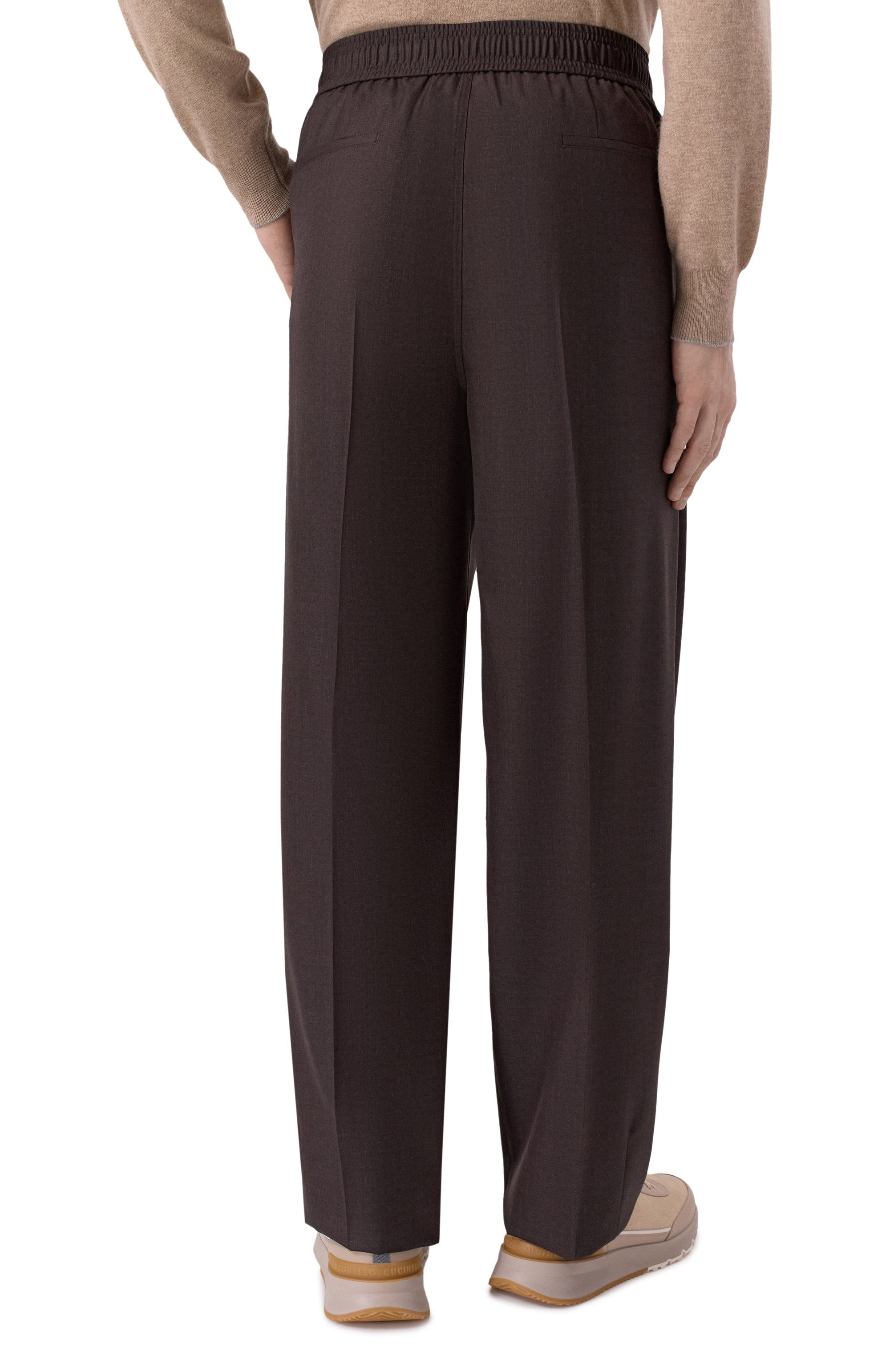 Шерстяные брюки ZILLI, арт. CPPT07M020740123U, фото 4