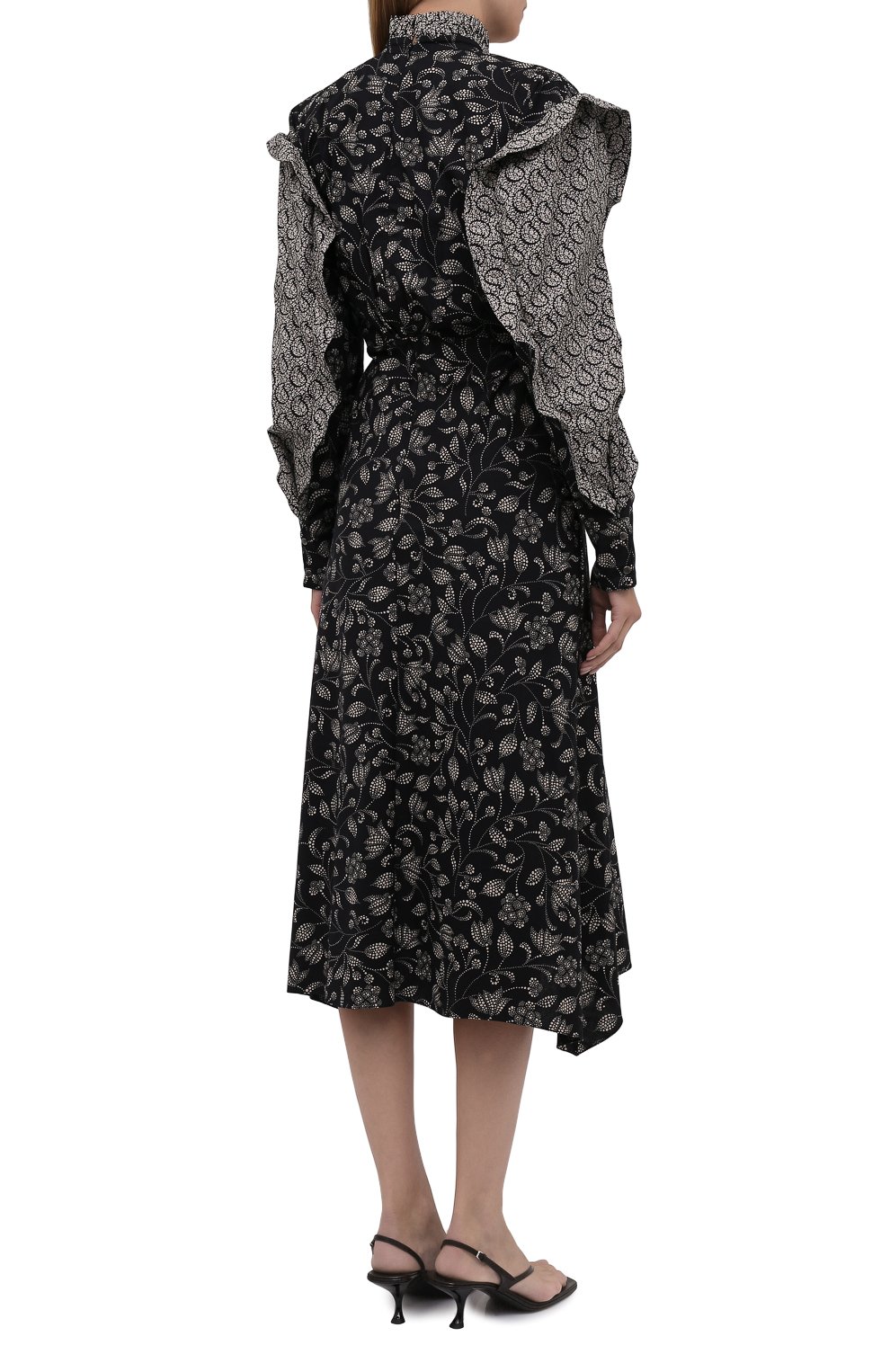 Хлопковое платье ISABEL MARANT ETOILE, арт. R02000-21A026E/LEENAE, фото 4