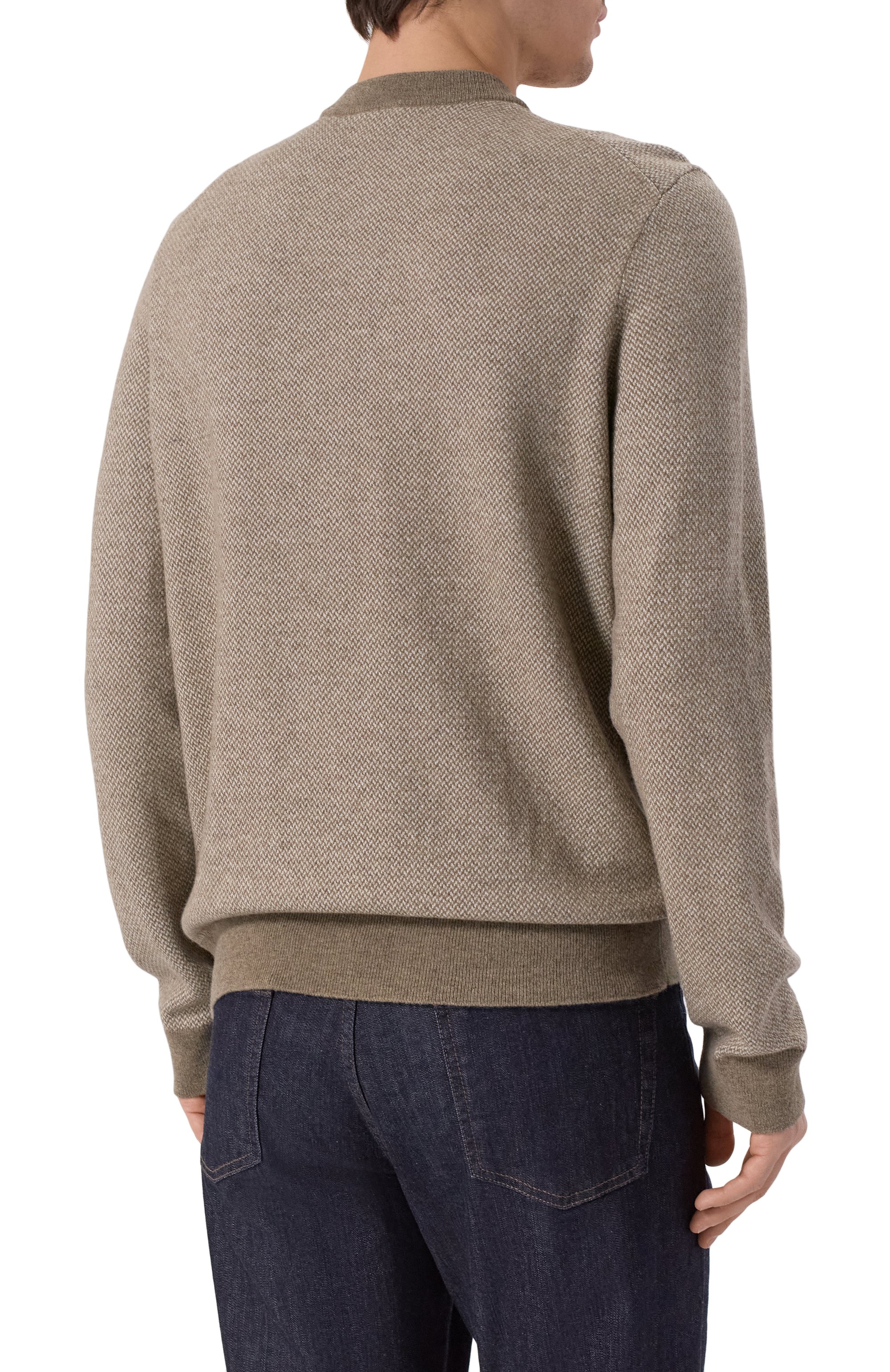 Джемпер из шерсти и хлопка BOSS, арт. 50549986, фото 4