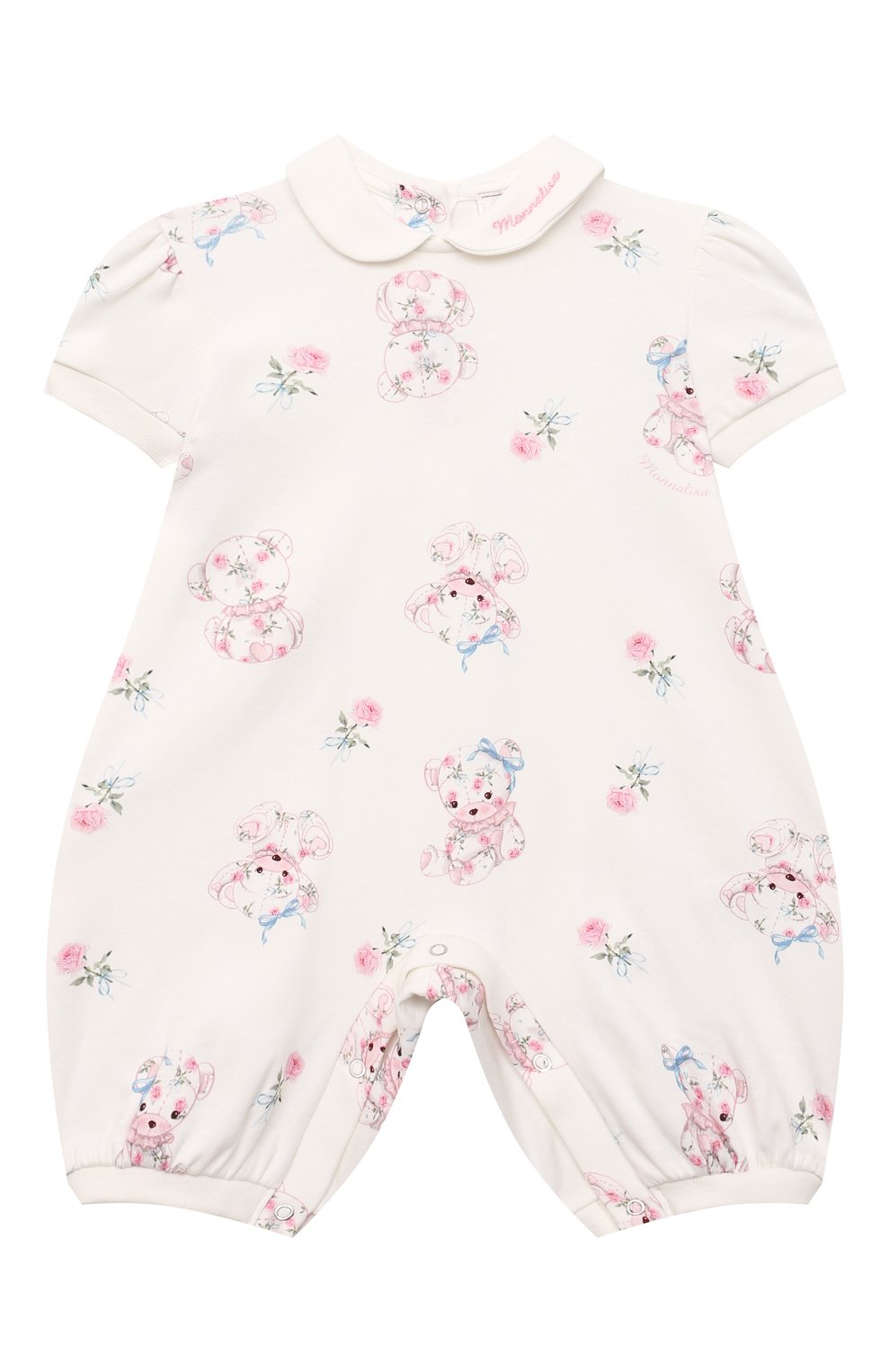 Хлопковый комбинезон MONNALISA, арт. 359203, фото 1