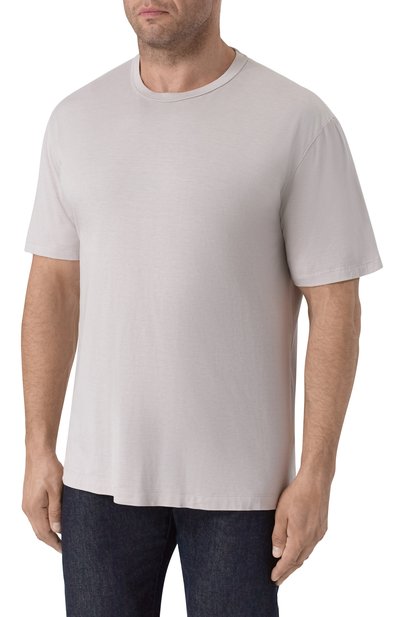 Футболка из шелка и хлопка CORTIGIANI, арт. 3A6660, фото 3