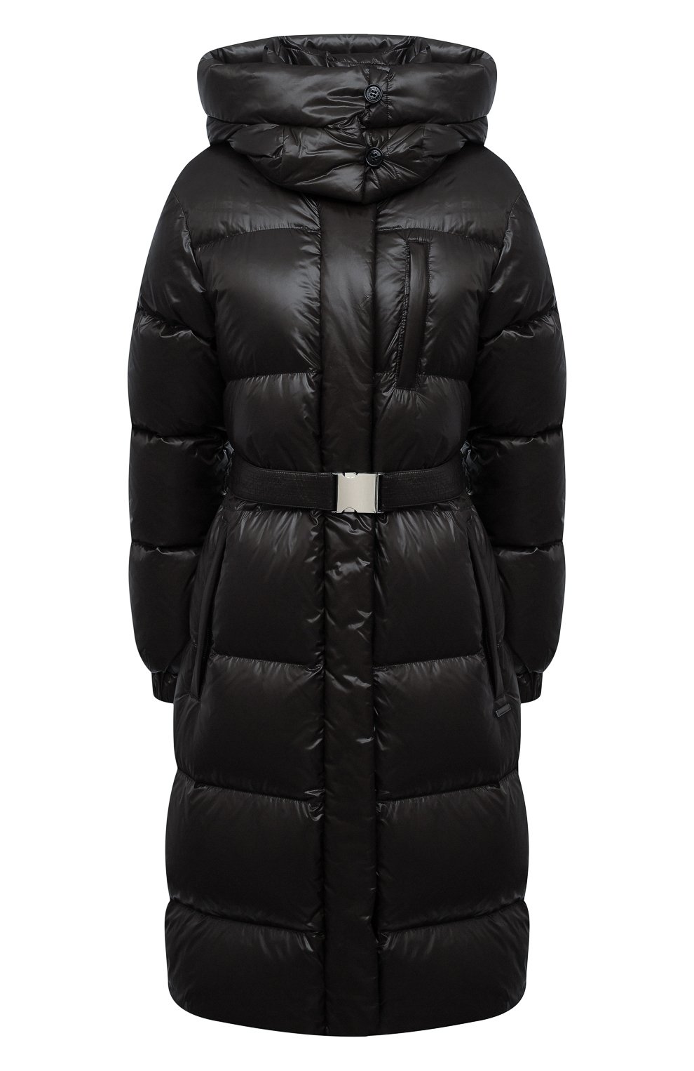 Пуховик WOOLRICH черного цвета по цене 116000 руб., арт. CFWW0U0585FR/UT1702, фото 1 Пуховик WOOLRICH, арт. CFWW0U0585FR/UT1702, фото 1