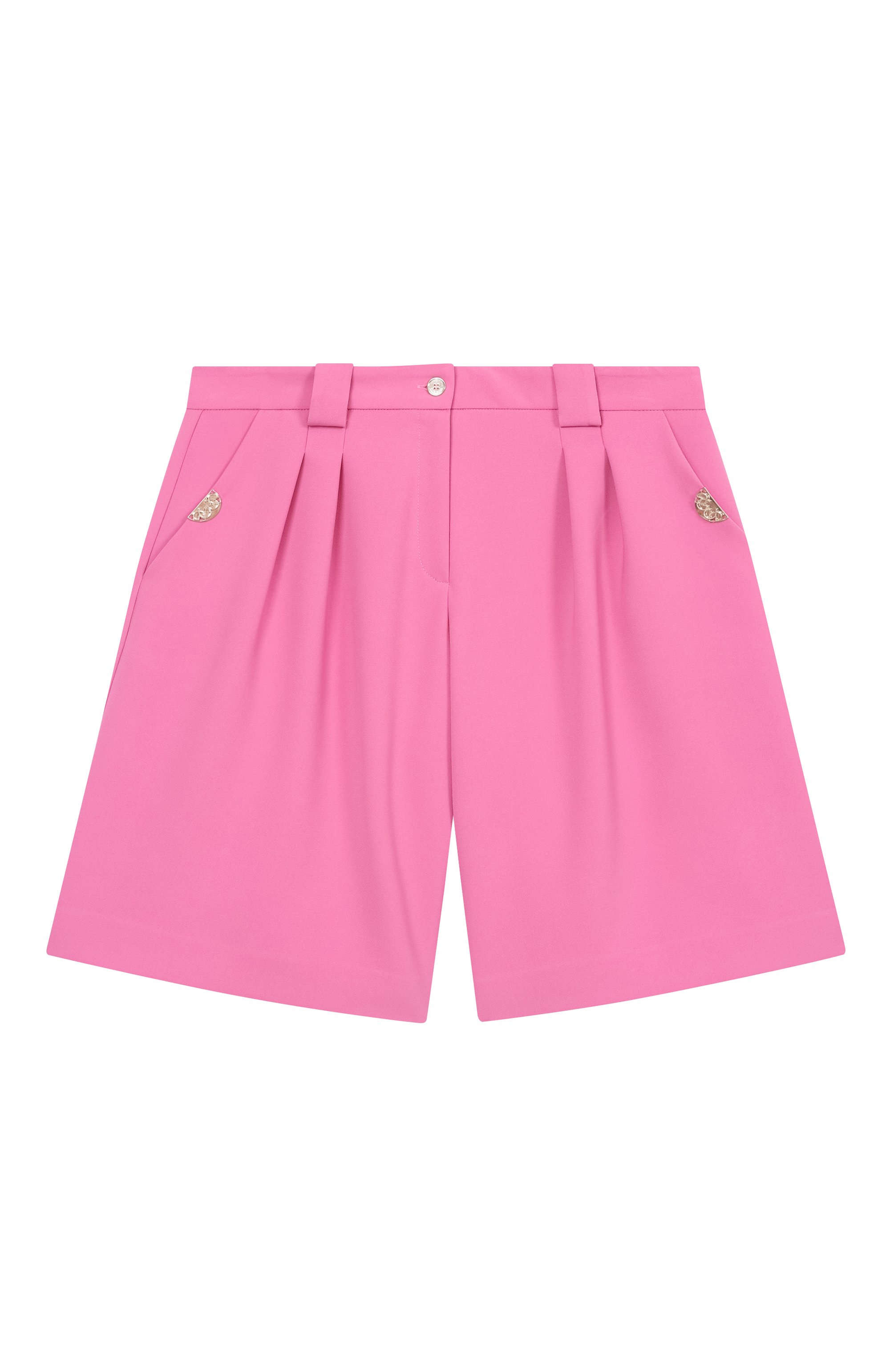 Шорты ELIE SAAB JUNIOR фуксия цвета по цене 41000 руб., арт. EFPA026/TS0802, фото 1 Шорты ELIE SAAB JUNIOR, арт. EFPA026/TS0802, фото 1