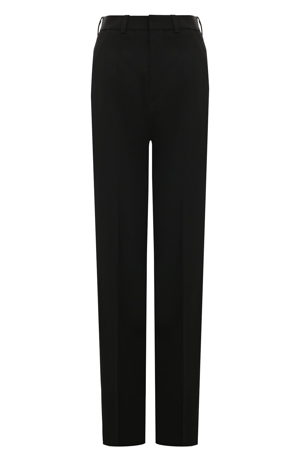 Брюки из вискозы и шелка PETAR PETROV черного цвета по цене 145000 руб., арт. F24P1, фото 1 Брюки из вискозы и шелка PETAR PETROV, арт. F24P1, фото 1