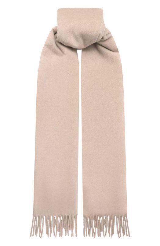 Кашемировый шарф Brunello Cucinelli MSCDVSW01 Бежевый MSCDVSW01