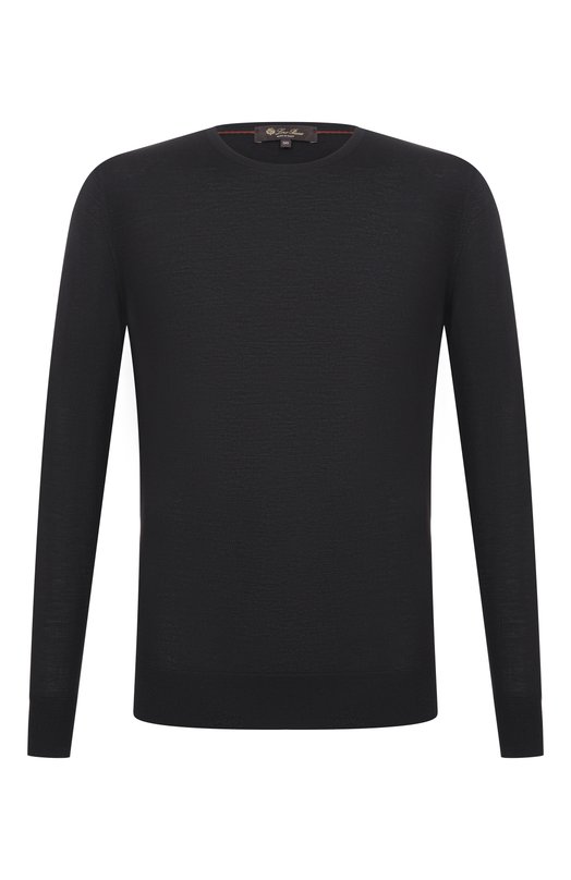 Шерстяной джемпер Loro Piana FAI1916 Чёрный FAI1916