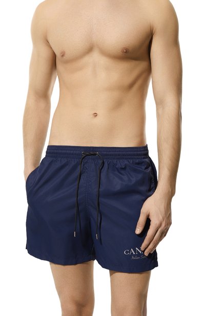 Плавки-шорты CANALI темно-синего цвета по цене 31400 руб., арт. 93009/UA00057, фото 2 Плавки-шорты CANALI, арт. 93009/UA00057, фото 2