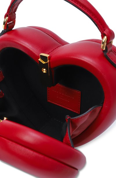 Сумка love me mini MOSCHINO красного цвета по цене 178000 руб., арт. MC4137PP1N/0A0, фото 5 Сумка love me mini MOSCHINO, арт. MC4137PP1N/0A0, фото 5