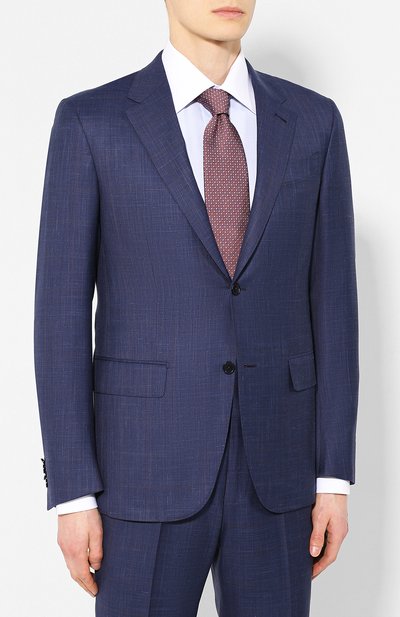 Костюм из смеси шерсти и льна ZEGNA, арт. 539513/25M22Y, фото 2