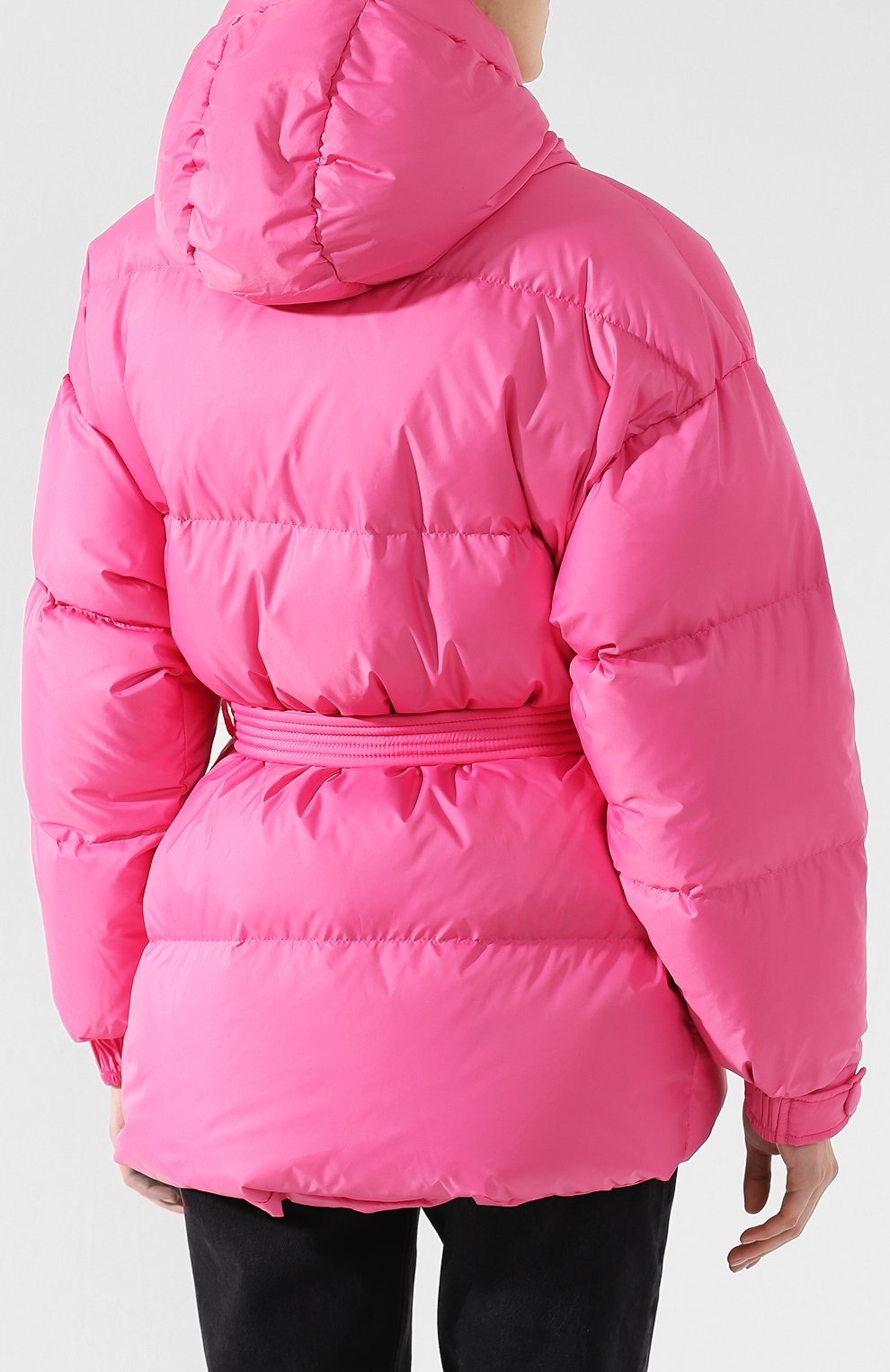 Пуховик с поясом и капюшоном IENKI IENKI, арт. MICHLIN, фото 4