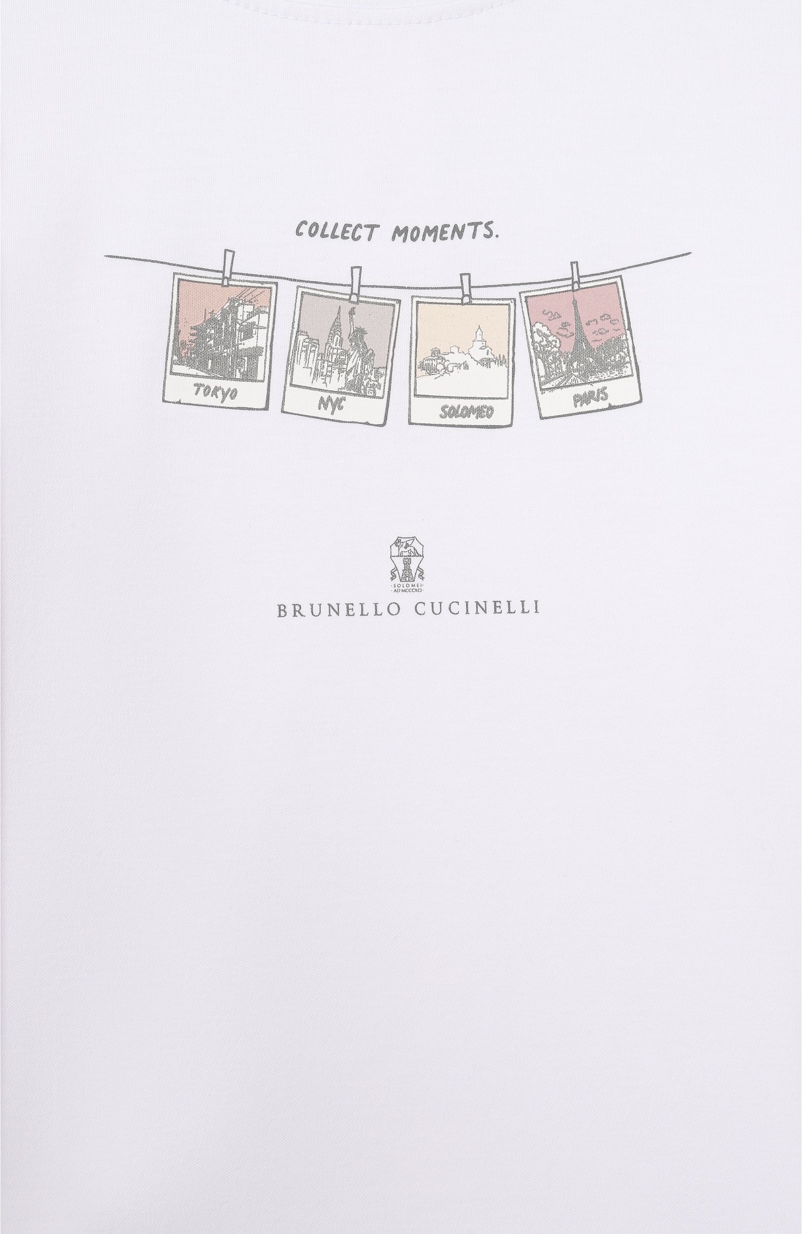 Хлопковый лонгслив BRUNELLO CUCINELLI, арт. B0B13TS08S, фото 3