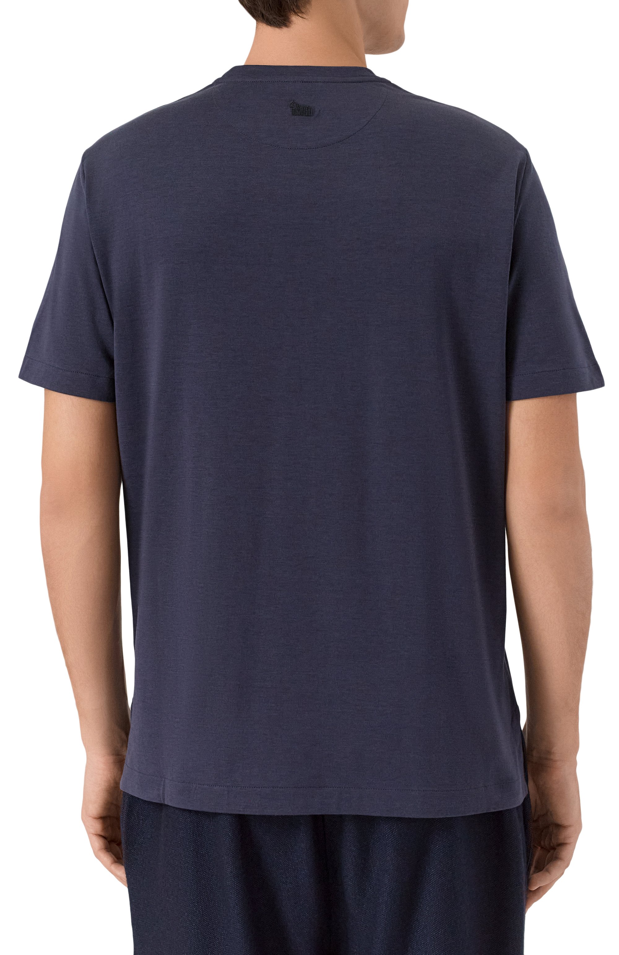 Футболка из шелка и хлопка COLOMBO, арт. TS00412/M0146-U, фото 4