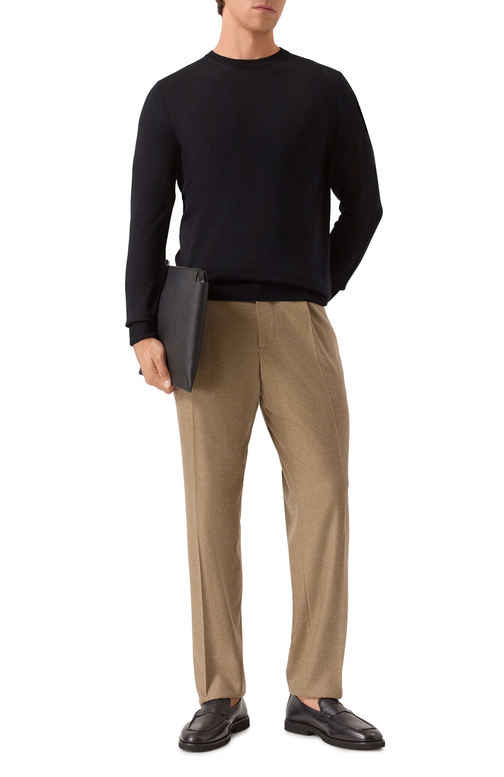 Брюки из шерсти и кашемира COLOMBO, арт. PA00554/61088-10, фото 2