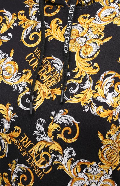 Хлопковое худи VERSACE JEANS COUTURE, арт. B6HZA797-ZDP308 H00D REG. PRINT/S0830, фото 5