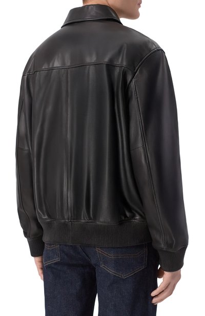 Кожаный бомбер MVST, арт. 54205/48-56, фото 4