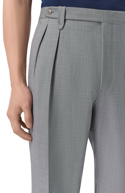 Шерстяные брюки BRIONI, арт. RP3I0L/P1A0X, фото 5