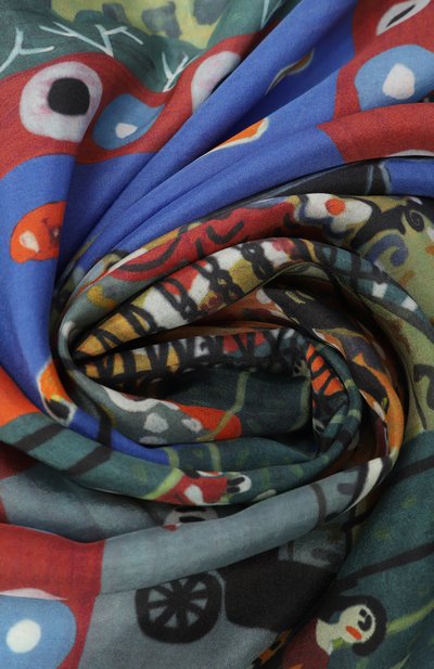 Шелковая шаль парк горького GOURJI, арт. 91148137/446185108, фото 3