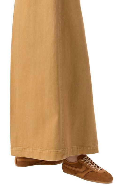 Замшевые кеды Dries Van Noten WS251-1159 Коричневый  WS251-1159 Фото 3