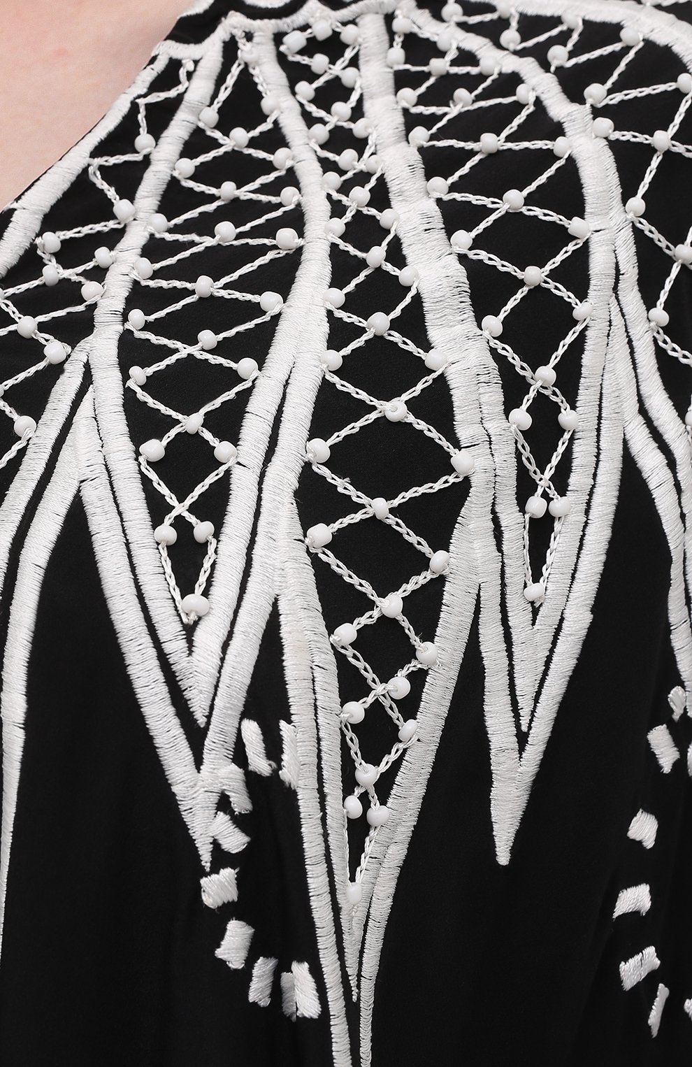 Шелковая туника DRIES VAN NOTEN черного цвета по цене 212500 руб., арт. 211-11001-2295, фото 5 Шелковая туника DRIES VAN NOTEN, арт. 211-11001-2295, фото 5
