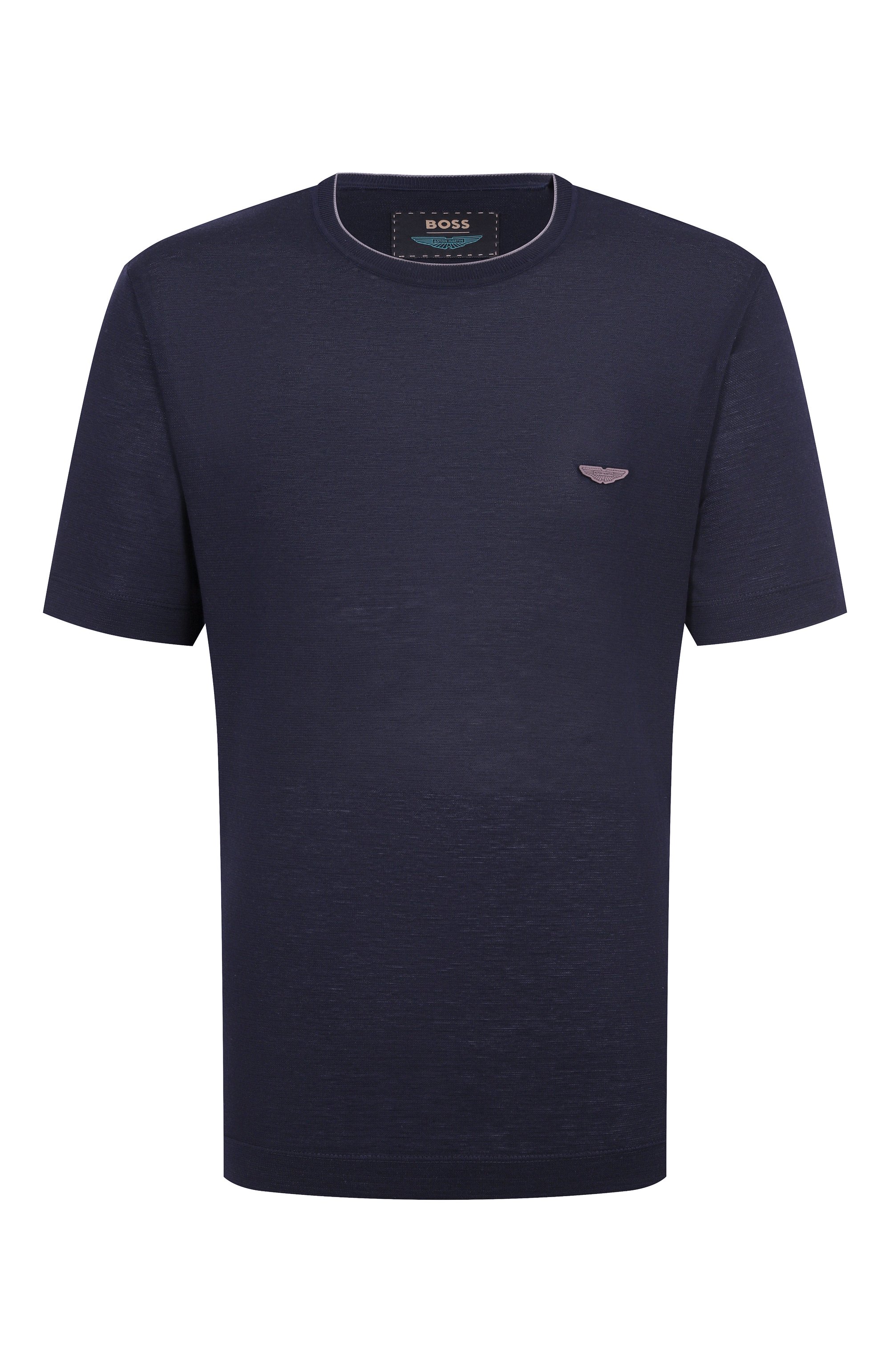 Футболка из хлопка и шелка boss x aston martin BOSS CAMEL, арт. 50537874, фото 1