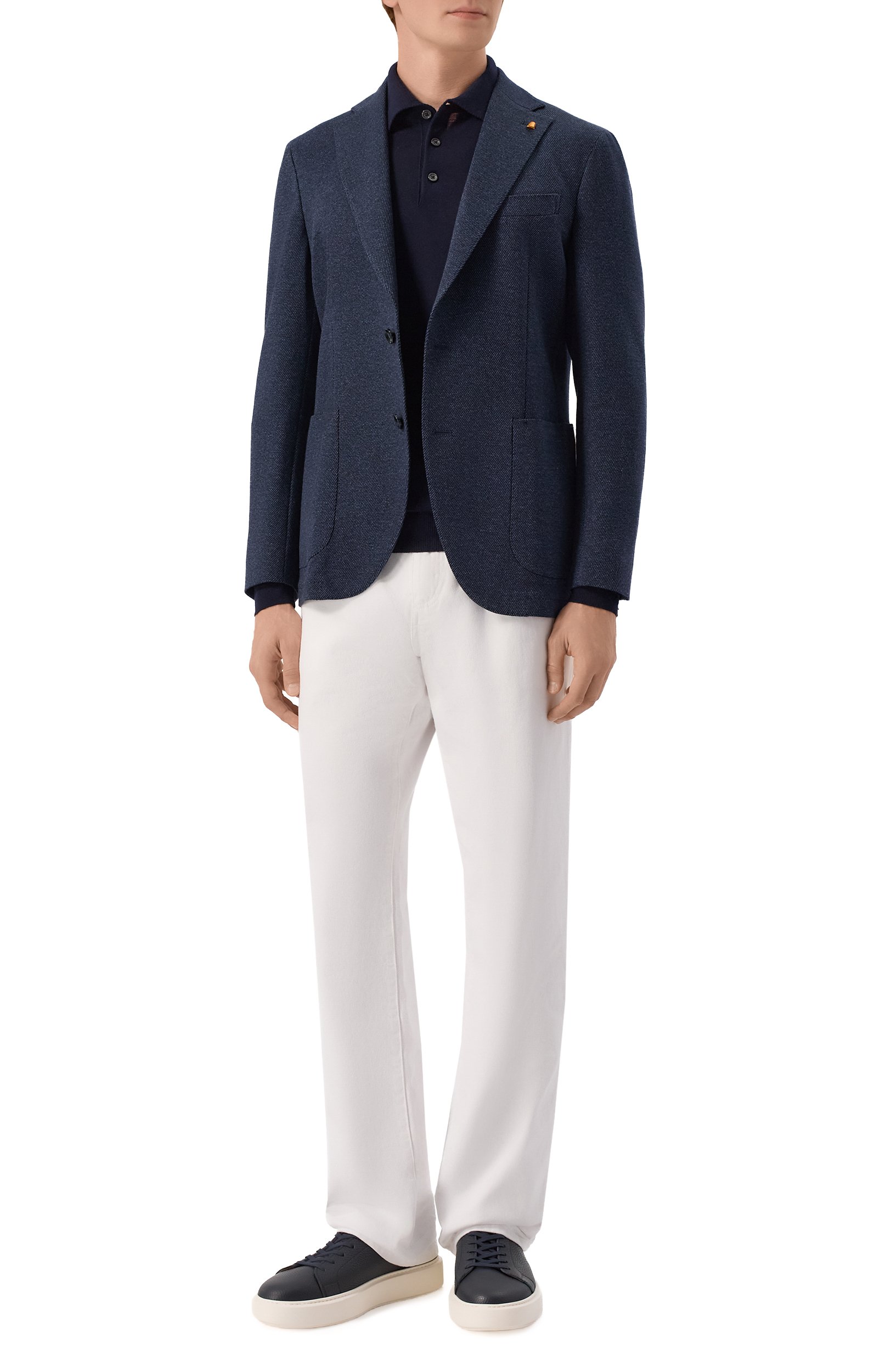 Пиджак из шерсти и хлопка SARTORIA LATORRE, арт. JD74/JK136, фото 2