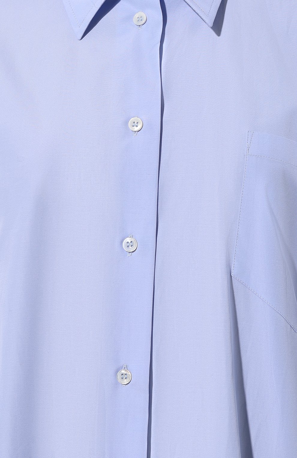 Хлопковое платье-рубашка MAISON MARGIELA, арт. SI0DL0002/S60306, фото 5