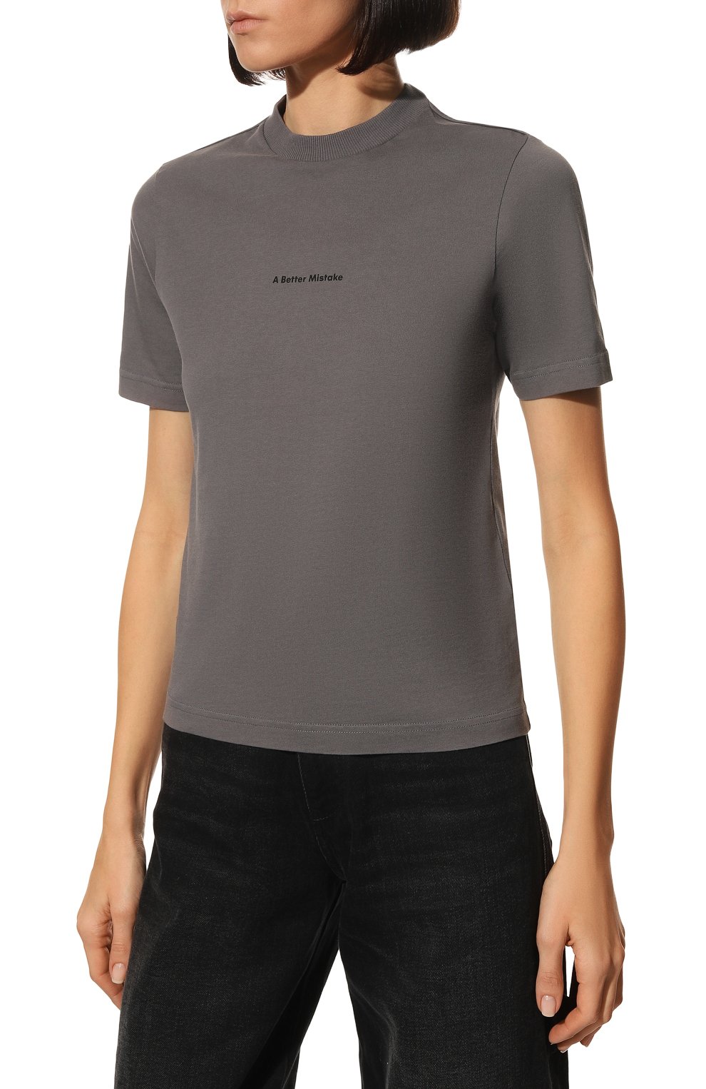 Хлопковая футболка A BETTER MISTAKE, арт. 04D10TS007W JS031PD, фото 3