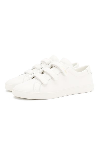 Кожаные кеды SAINT LAURENT, арт. 605962/0ZS00, фото 1