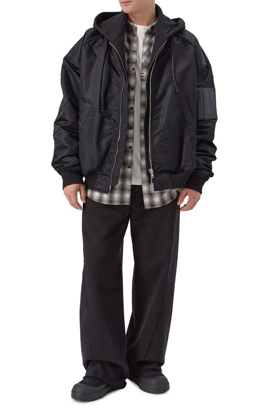 Комбинированные сапоги Classic Ultra Mini UGG 1174196 Чёрный  1174196 Фото 2