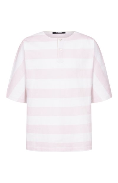 Мужская хлопковая футболка JACQUEMUS, арт. 26ETSM00581/AJ00045