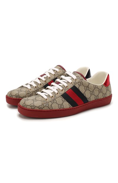 Кеды ace gg supreme GUCCI, арт. 429445/K2LH0, фото 1