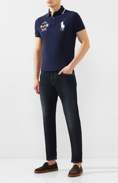 Замшевые лоферы H`D`S`N BARACCO коричневого цвета по цене 42250 руб., арт. SPENCER.3*, фото 2 Замшевые лоферы H`D`S`N BARACCO, арт. SPENCER.3*, фото 2