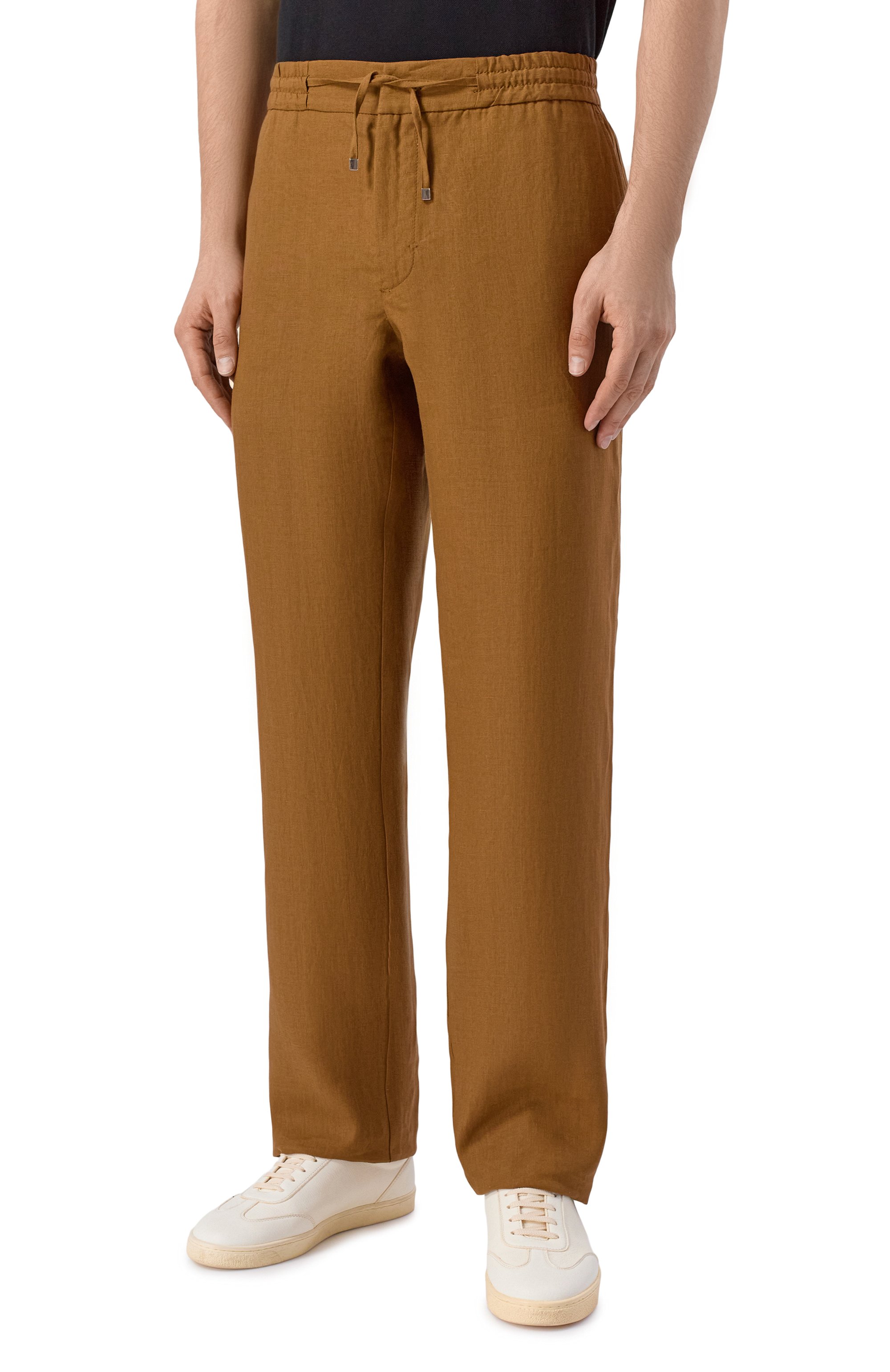 Льняные брюки ZILLI, арт. CP201CM0800VZGM00, фото 3