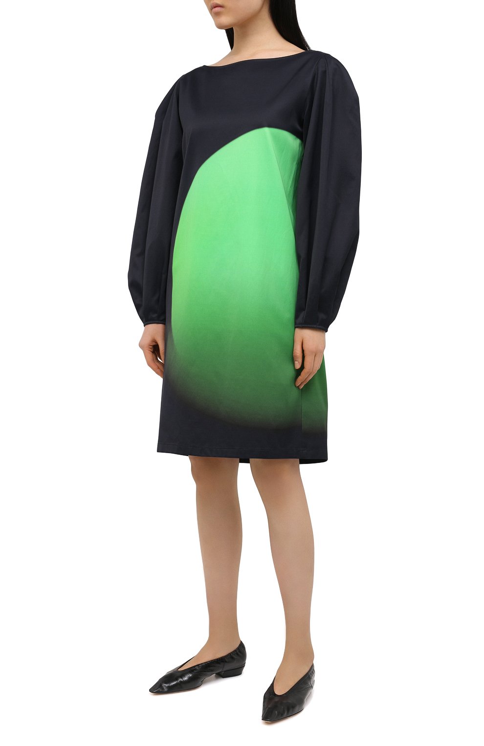 Платье из вискозы DRIES VAN NOTEN, арт. 211-31034-2046, фото 3