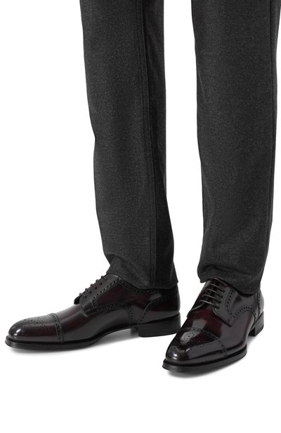 Кожаные дерби W.GIBBS, арт. 7078007/FRENCH DEC0, фото 3