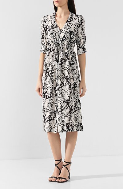 Платье из смеси вискозы и шелка SEE BY CHLOÉ, арт. CHS20SR037038, фото 3