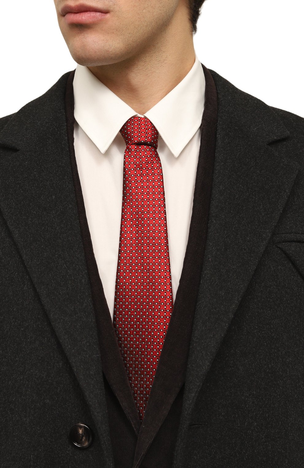 Шелковый галстук ZILLI, арт. 55018, фото 2