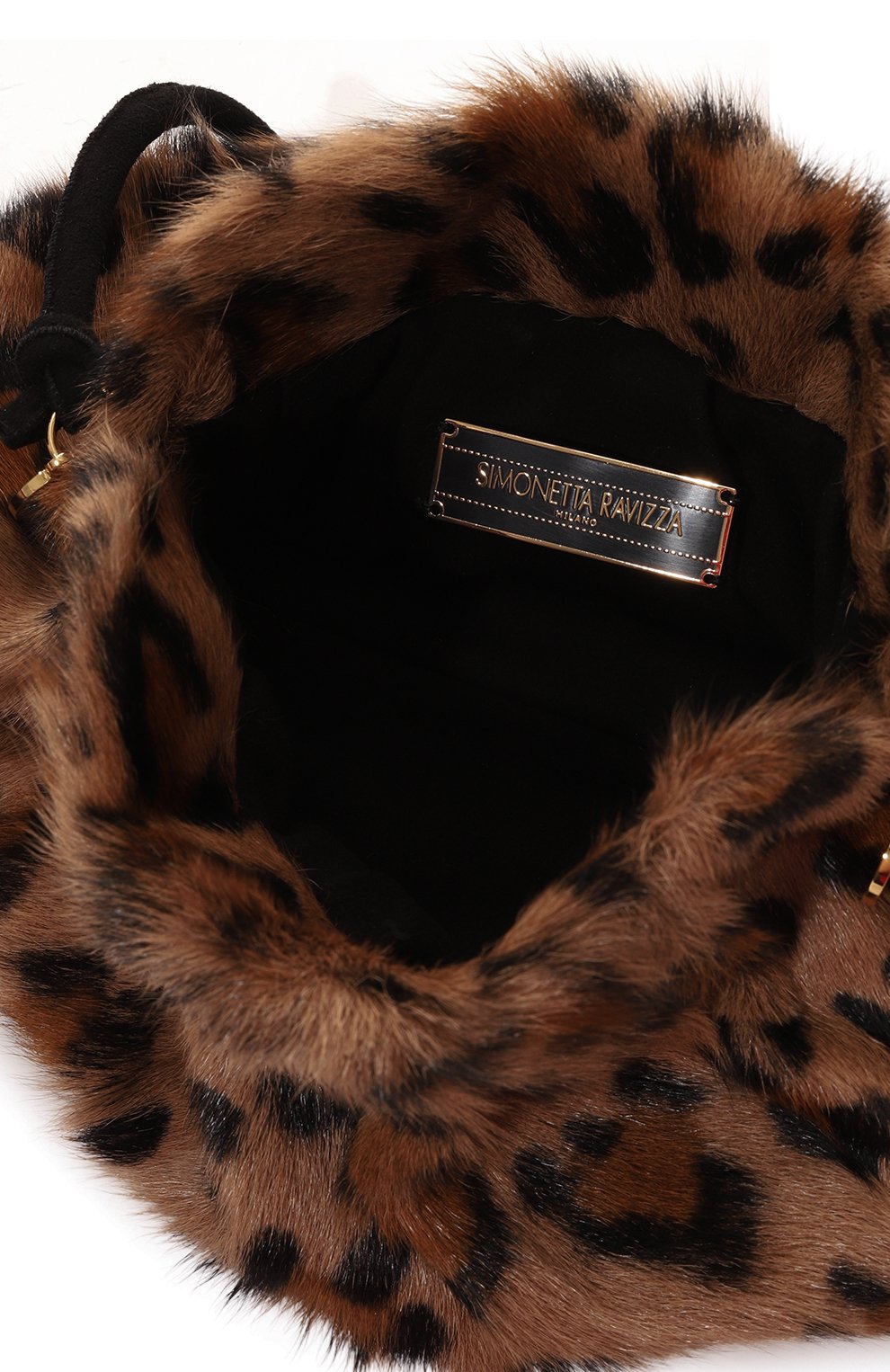 Сумка furrissima pouch mini SIMONETTA RAVIZZA леопардового цвета по цене 63750 руб., арт. F04BG06K1, фото 4 Сумка furrissima pouch mini SIMONETTA RAVIZZA, арт. F04BG06K1, фото 4
