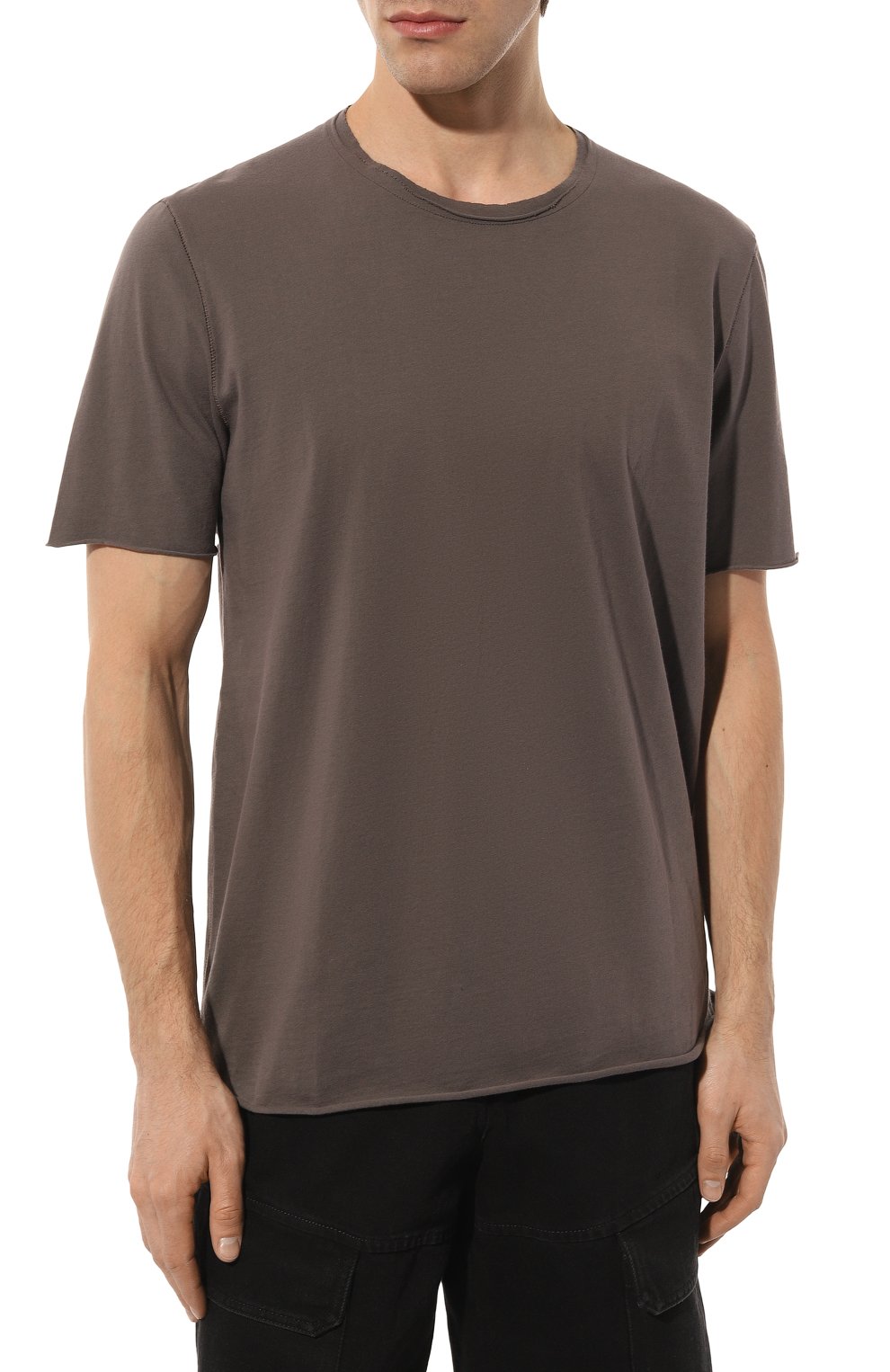 Хлопковая футболка HANNES ROETHER, арт. D35DAY.242.213, фото 3