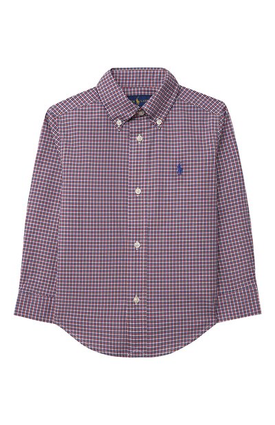 Хлопковая рубашка RALPH LAUREN, арт. 321798996, фото 1