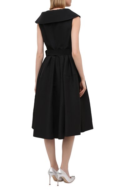 Шелковое платье ALEXANDER MCQUEEN, арт. 645518/QBAAR, фото 4
