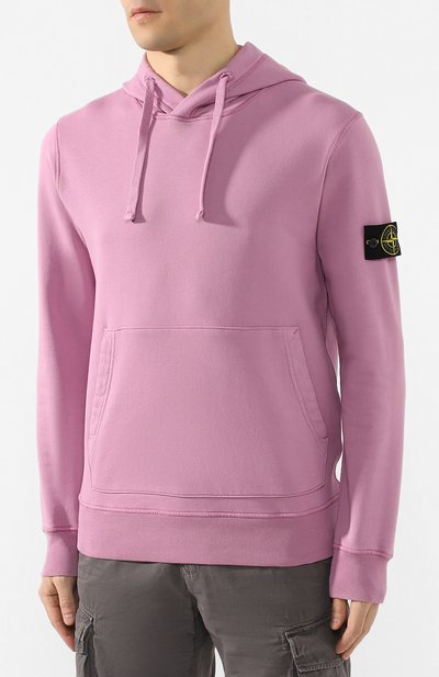 Хлопковое худи STONE ISLAND, арт. 721564151, фото 3