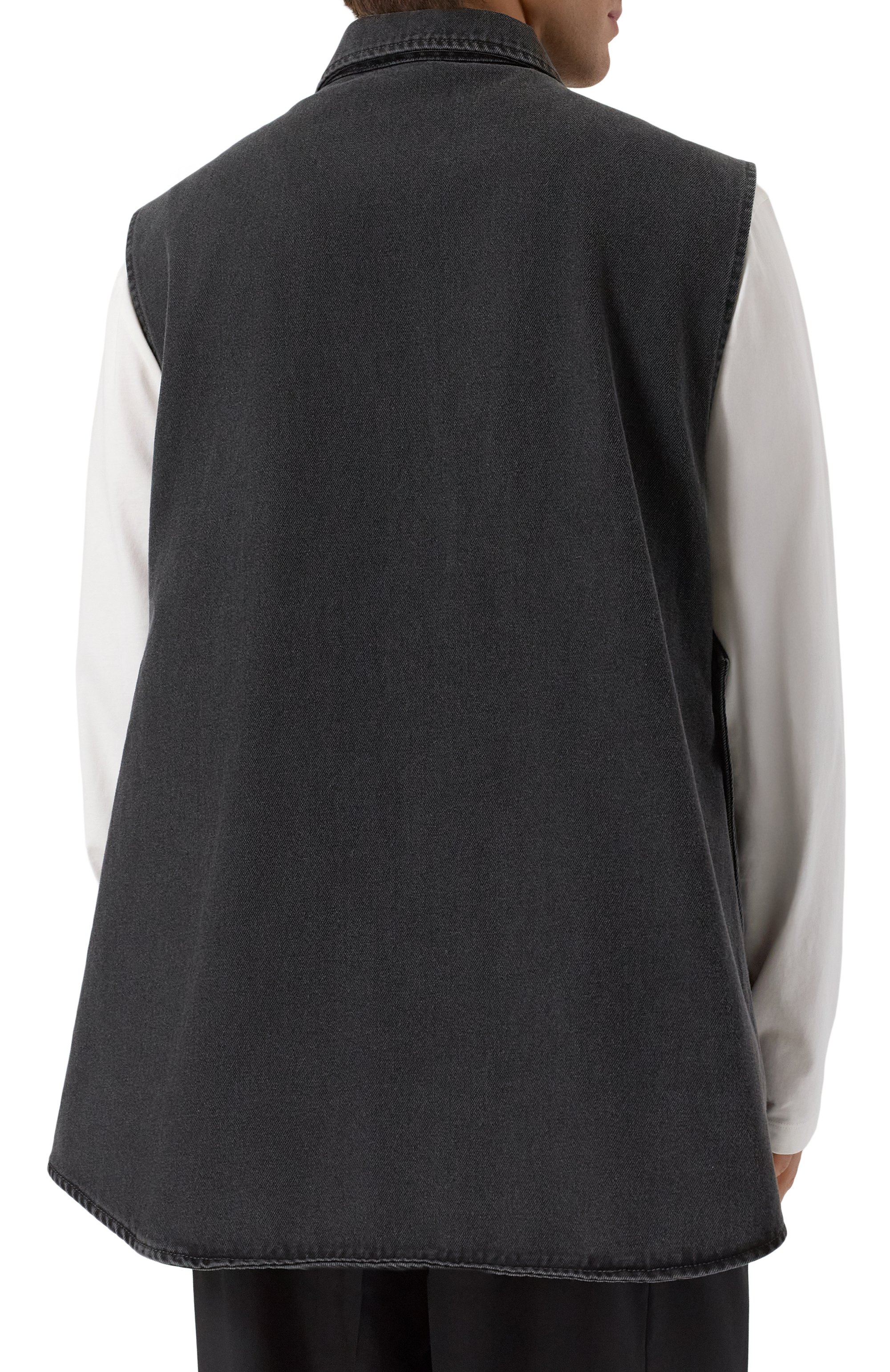 Джинсовый жилет ANN DEMEULEMEESTER, арт. B0013121/FA039, фото 4